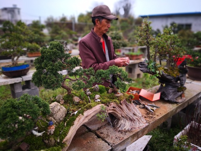 崇阳雕刻“达人”的匠心之作《华山一条路》：观者击掌叫绝