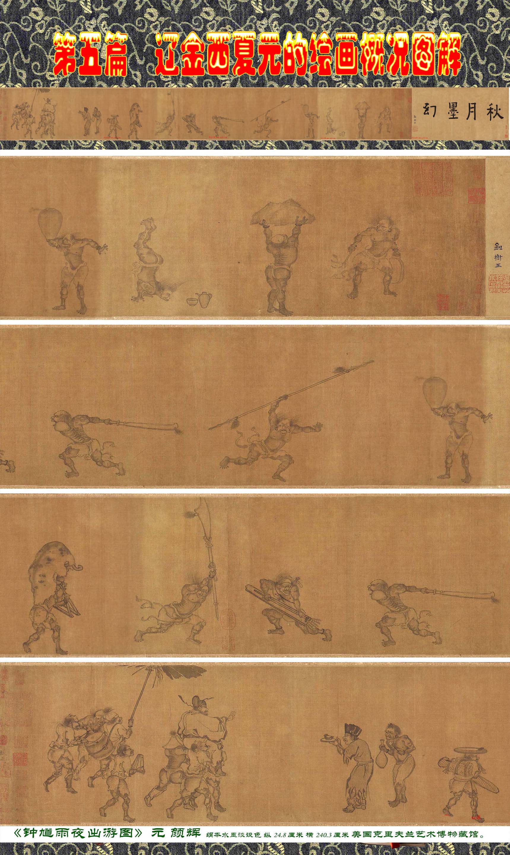 顾绍骅编辑中国画知识普及版第五篇辽金西夏元的绘画概况下一