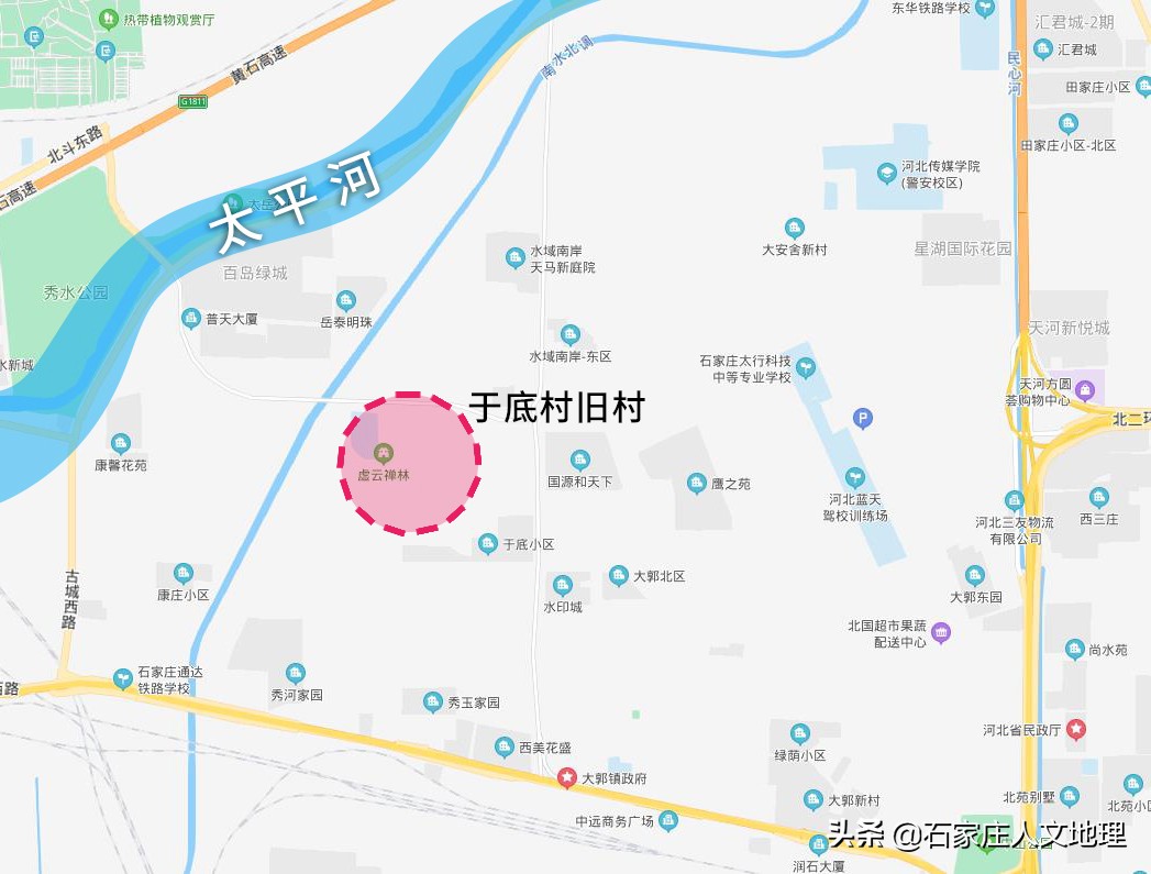 石家庄太平河和岔河是一条河吗,滹沱河太平河岔河的关系