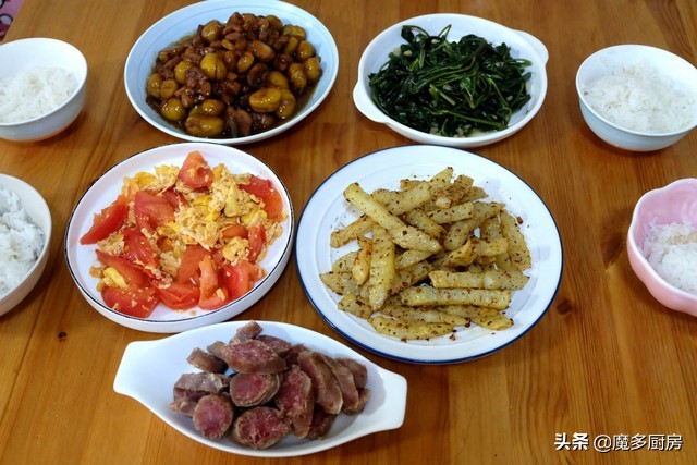 分享几道家常菜做法简单好吃实惠,周末在家做美食小吃简单