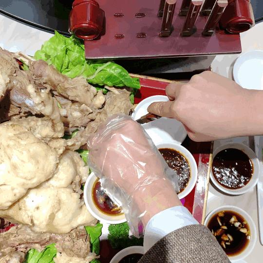 河南最好吃的羊肉包,蒙古包200元羊肉吃到爽