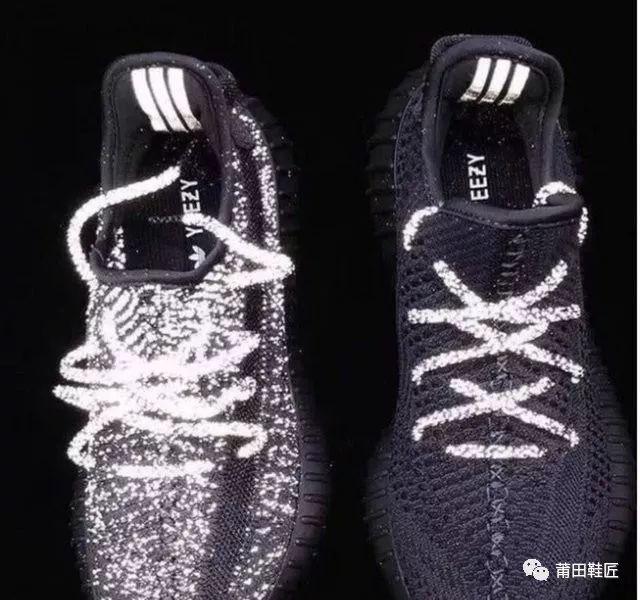 yeezy350黑满天星真假对比,yeezy350黑满天星和黑玛瑙的区别