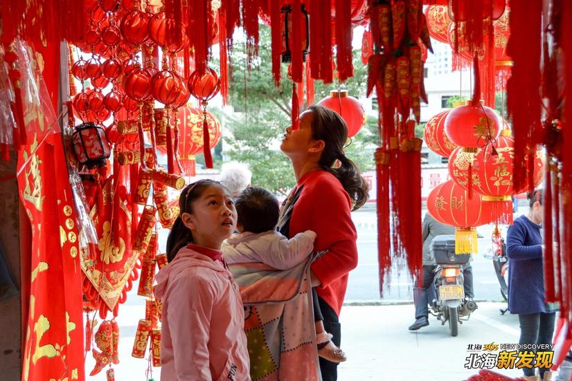 【北海新发现NO72】全城飘红，北海的年味一直都在