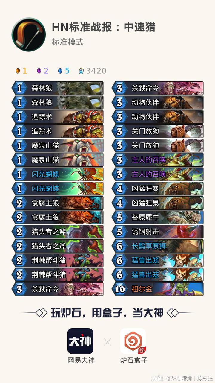 炉石传说德鲁伊登顶,炉石传说德鲁伊冲天梯