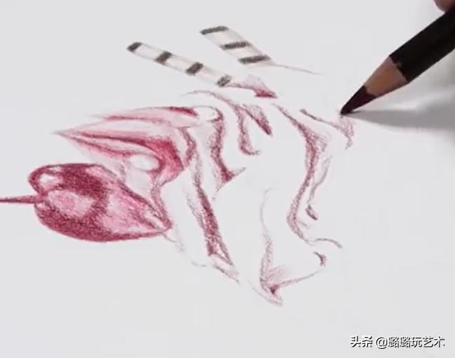 彩铅叠色3层就上不去了,彩铅叠色叠不上去