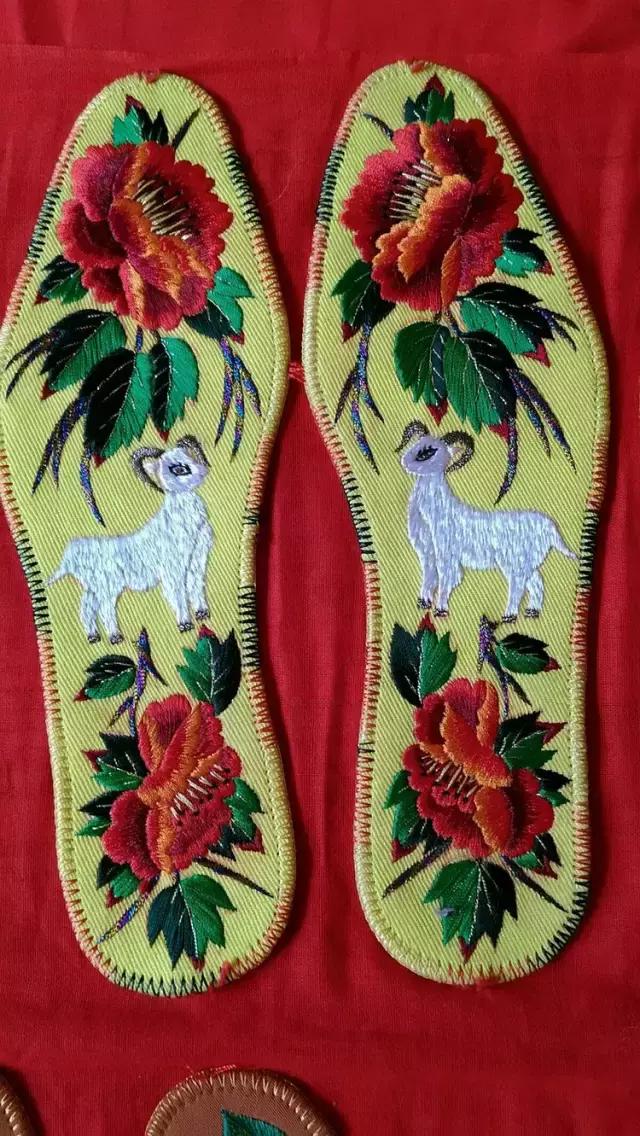 指尖飞舞鞋垫,100款惊艳手工鞋垫