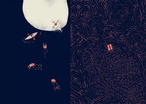 精妙的细节和色彩插画,插画作品想象力是最吸引人的色彩