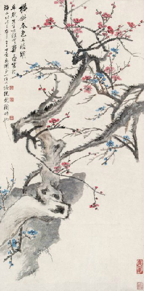 郑午昌花鸟,丝鬓散人郑午昌百幅绘画作品赏析