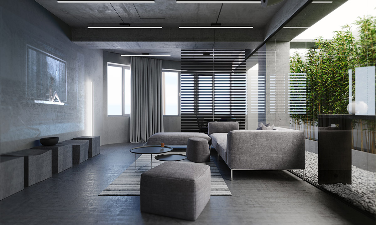 极简风格车内饰,极简主义内饰