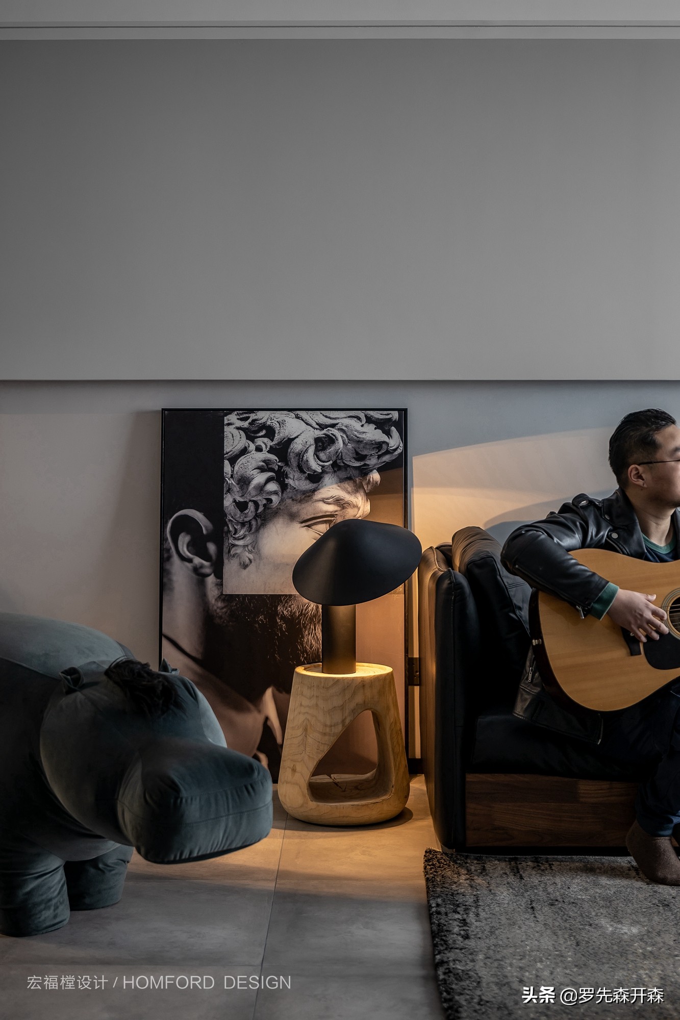 成都.柒公馆·92㎡现代简约住宅设计；营造出恰到好处的温馨感