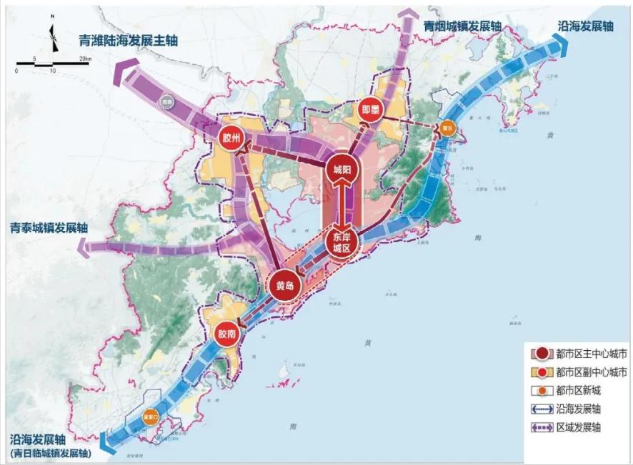 青岛中心区未来5年的房价,青岛未来十大片区