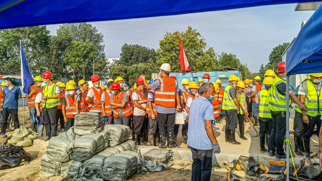 郑州中建一局应急抢险救援队,郑州一建视频