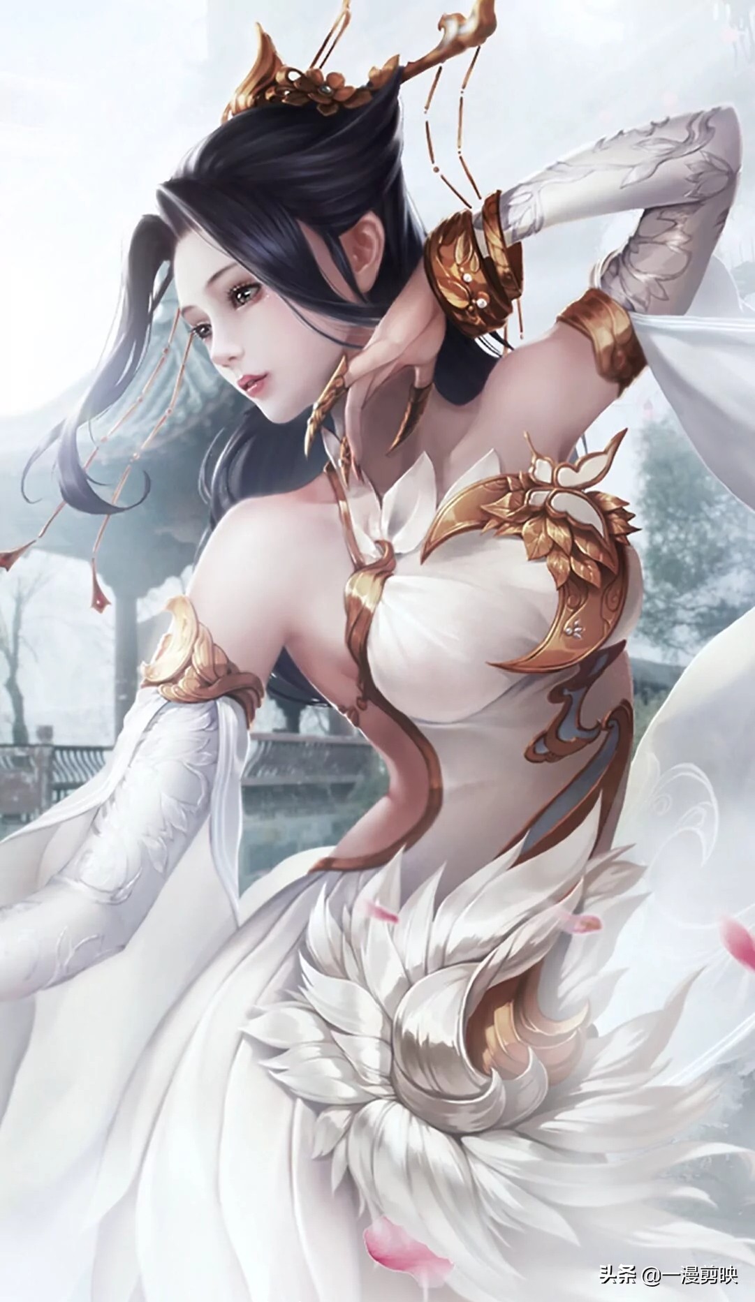 国漫崛起古风黄衣女神,国漫崛起古风美少女图片鉴赏