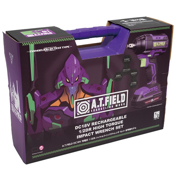 模玩周边：《新世纪福音战士》充电式冲击扳手组合