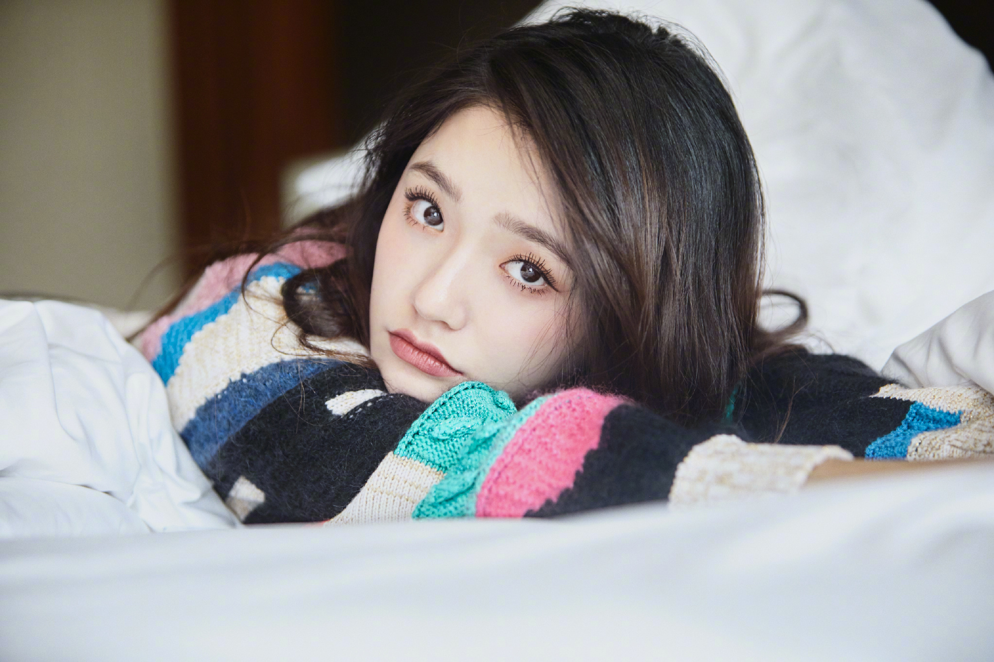 林允出道前的艰难生活,林允在家里最真实的模样