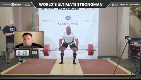 大力士硬拉1047磅,大力士拉杠铃世界纪录