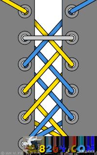 十种必学的鞋带系法,鞋带系的不好看怎么办