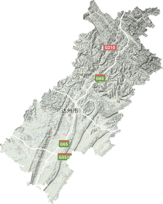 四川达州是怎样一个城市,四川达州周边城市地图