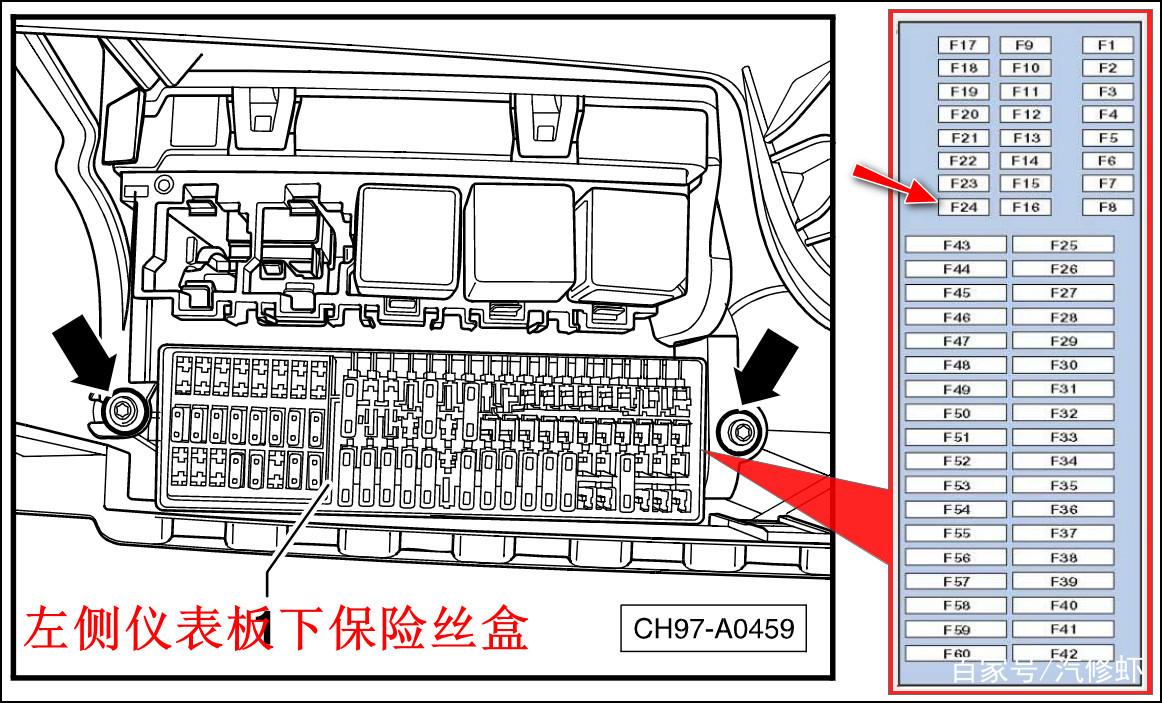 大众途观左前门闭锁按键不灵,大众途观车门解锁键坏了怎么维修