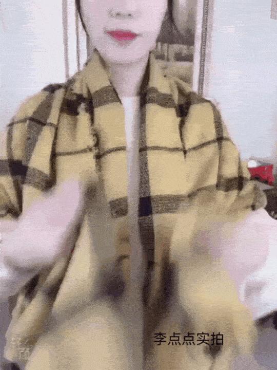 漫画围巾的系法大全,漫画女生围巾系法图片