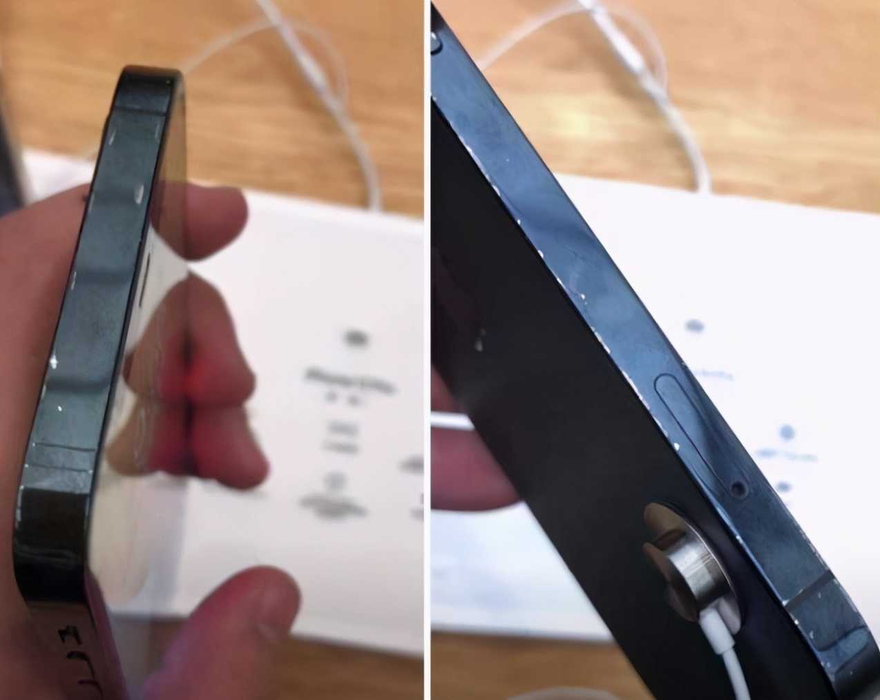 苹果iphone12黑色掉漆吗,苹果12边框掉漆官方回应