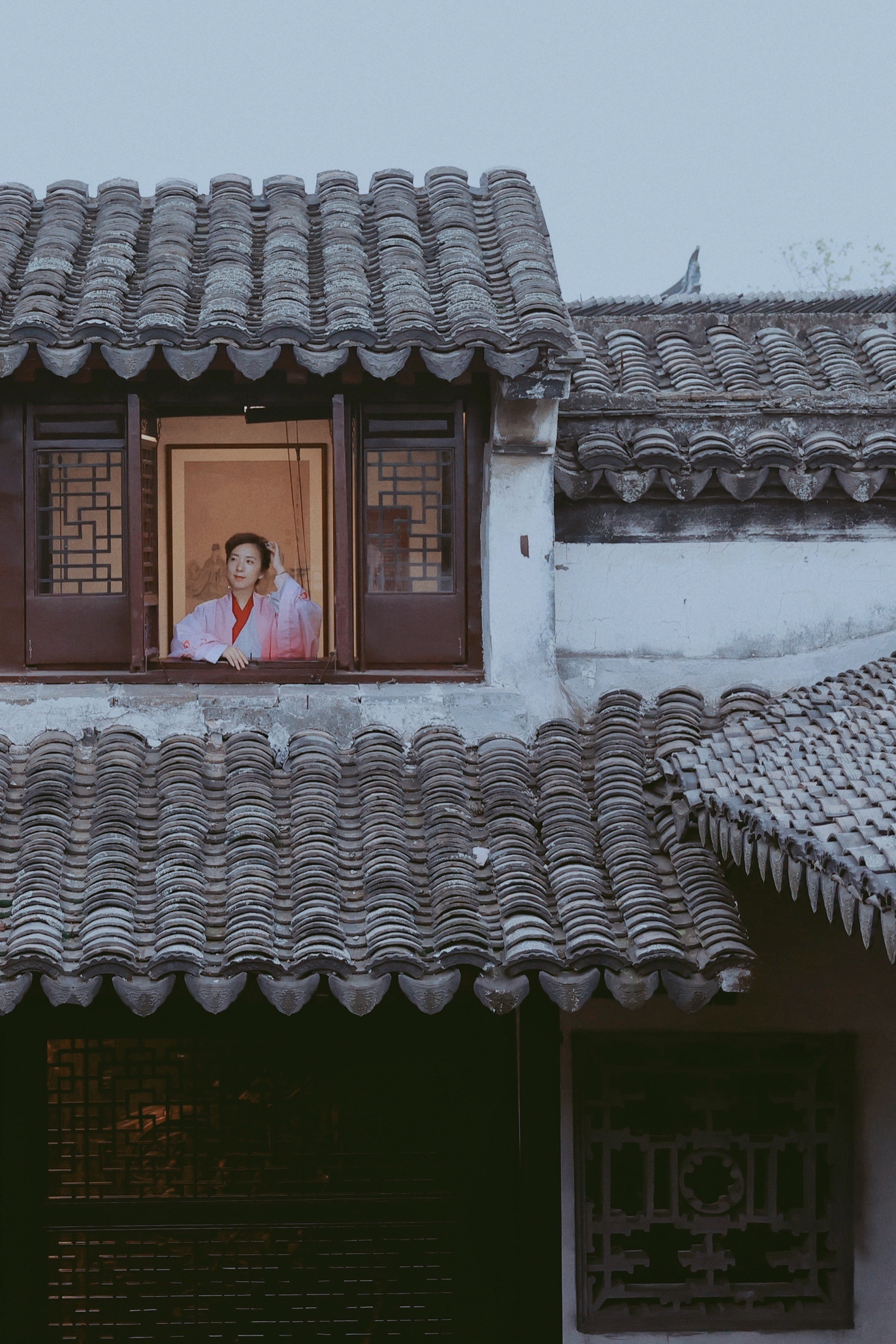 梦里水乡乌镇周庄风景视频,周庄版梦里水乡