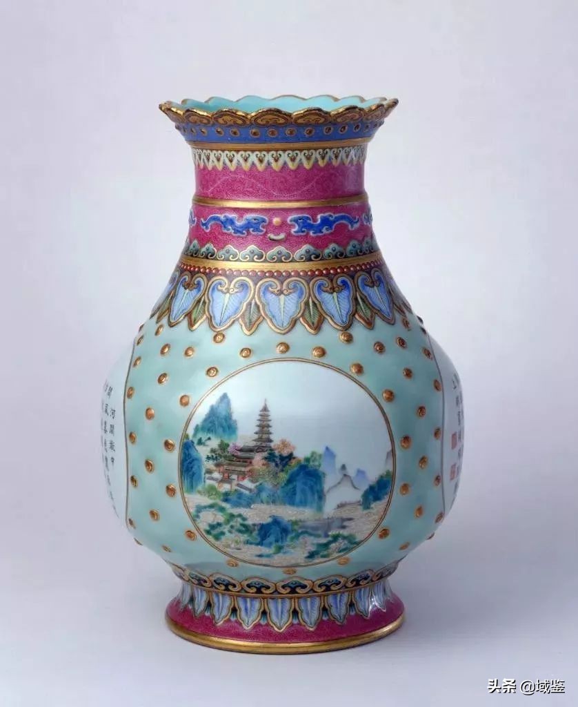 清乾隆时期珐琅彩瓷器图片及价格,乾隆时期珐琅彩瓷器的特征鉴别