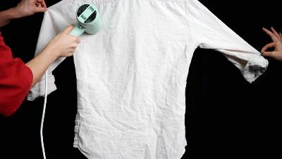 1分钟摆平皱巴巴的衣服，路人秒变“型男潮女”，精致有品味