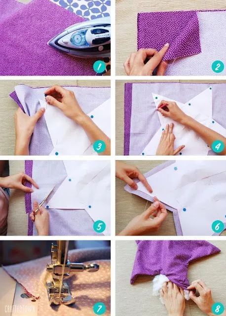 家里的玩偶、抱枕统统不用买，两块布就能缝，布艺手工附教程