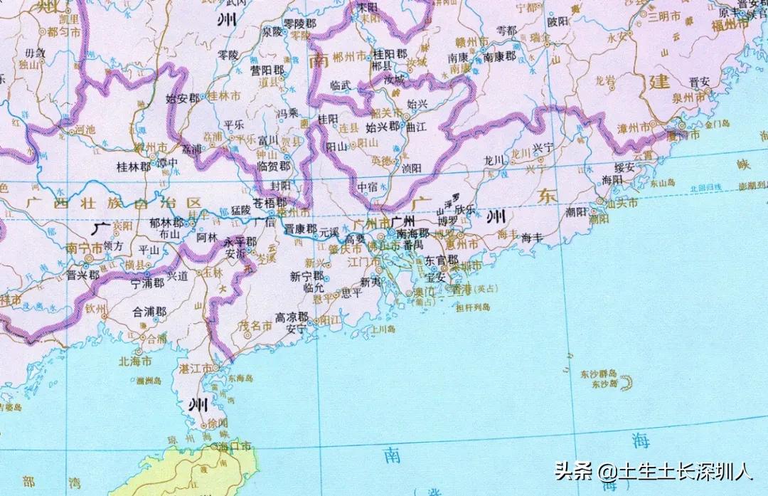 这些深圳老地图，见过一张就算你厉害