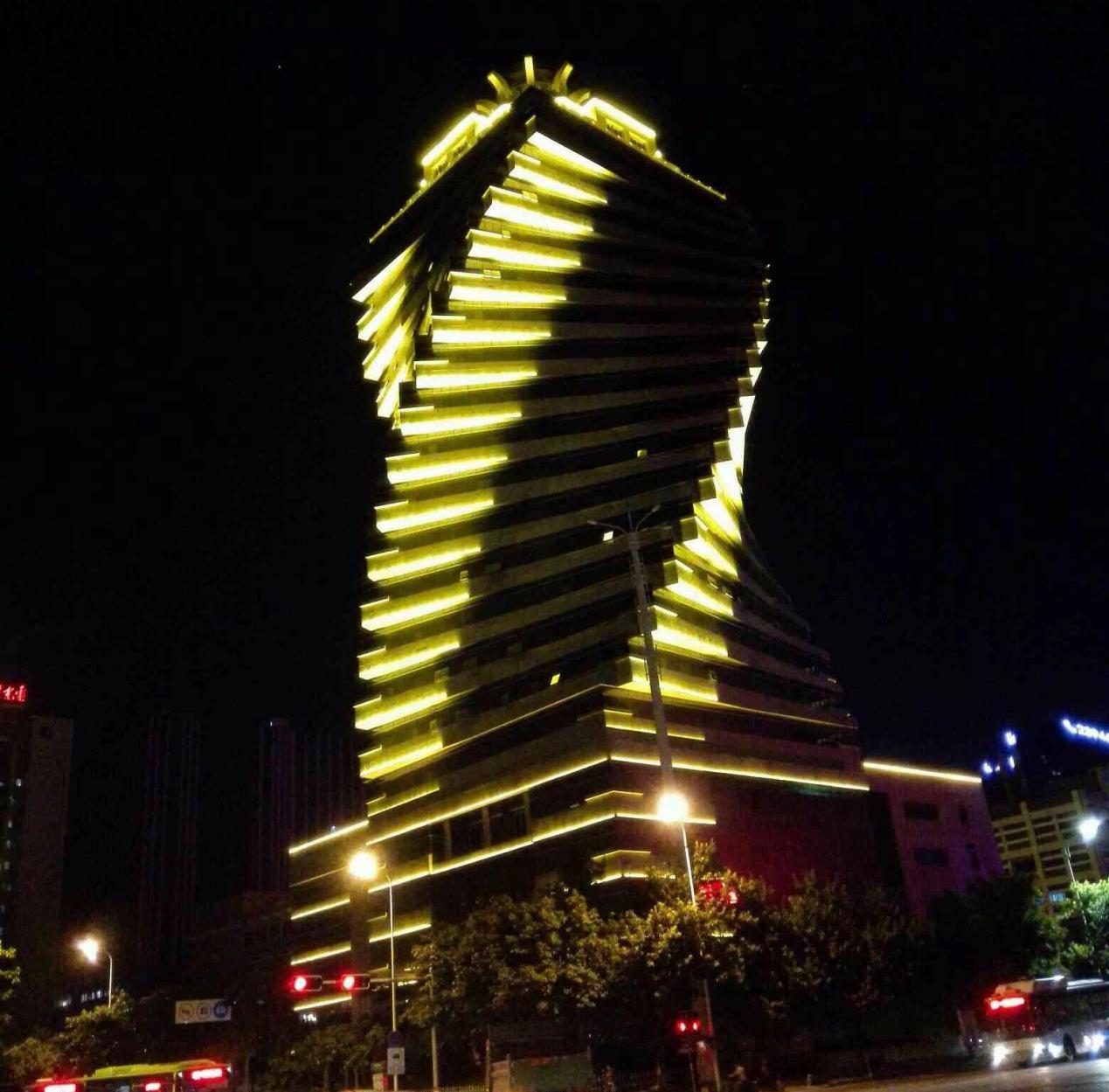 厦门世贸大厦双子塔视觉震撼,厦门十大大厦