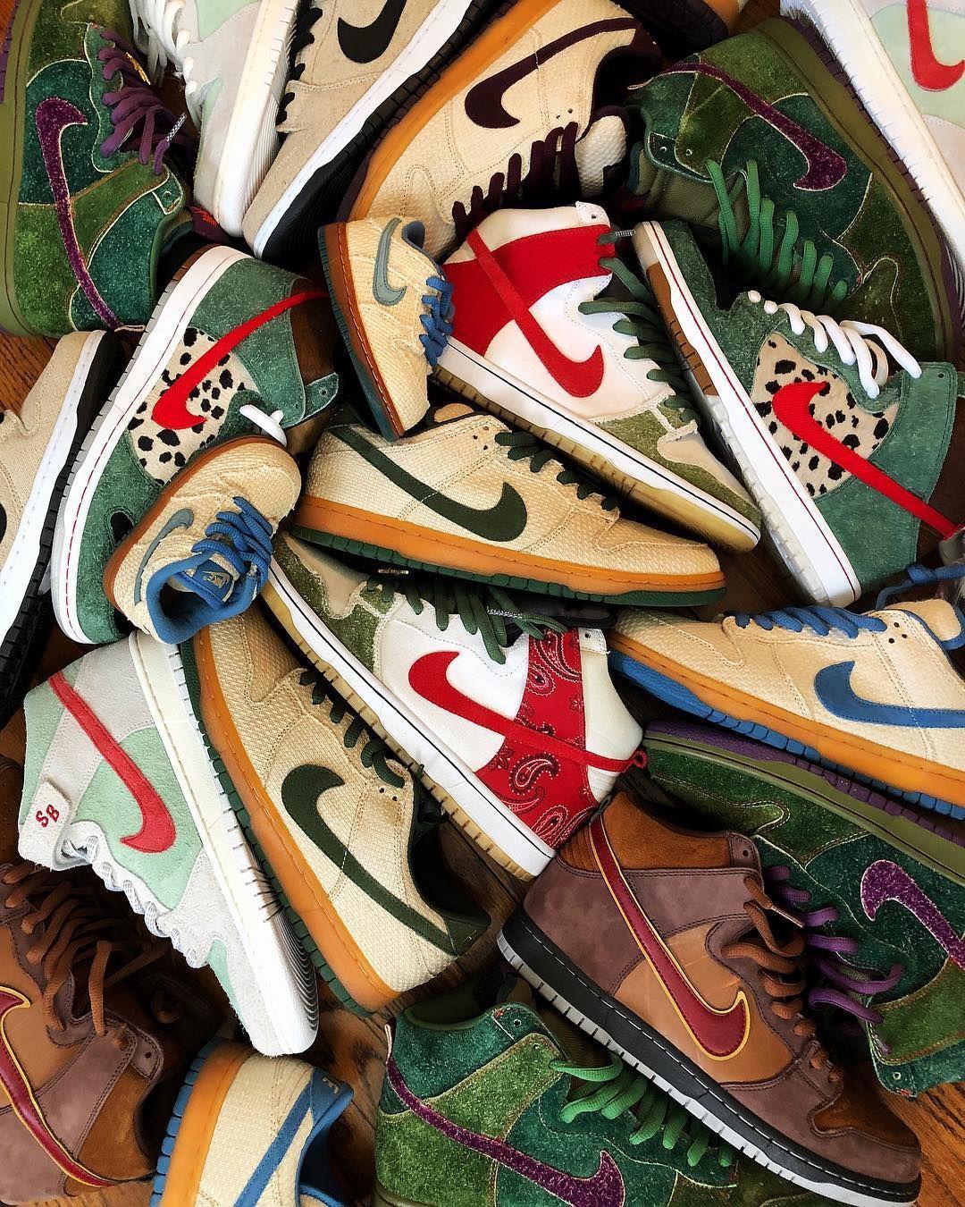 nikedunk经典试穿特写,nike经典dunk高帮