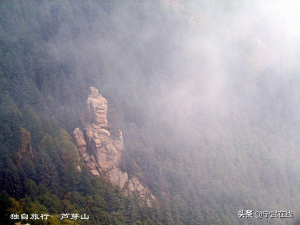 宁武芦芽山悬崖栈道,太原出发芦芽山马仑草原自驾路线