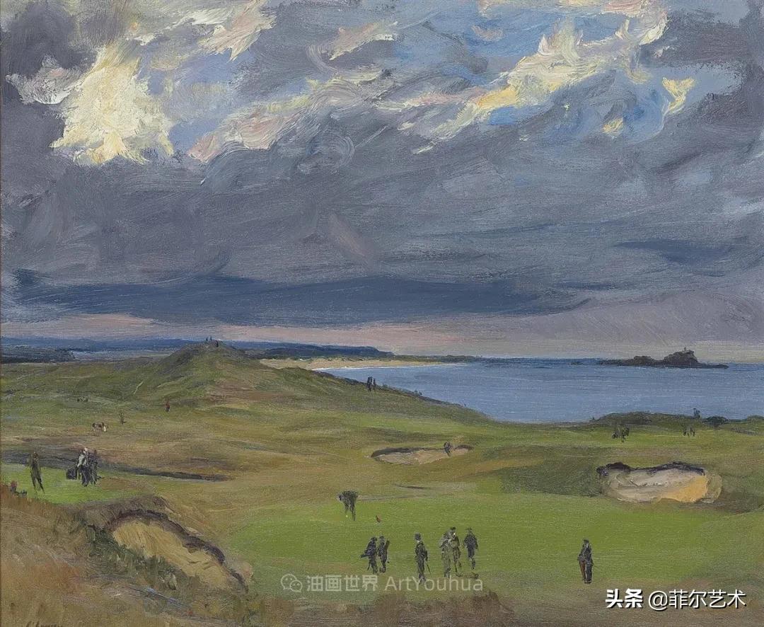 爱尔兰画家的风景油画欣赏,胡安米罗油画作品欣赏