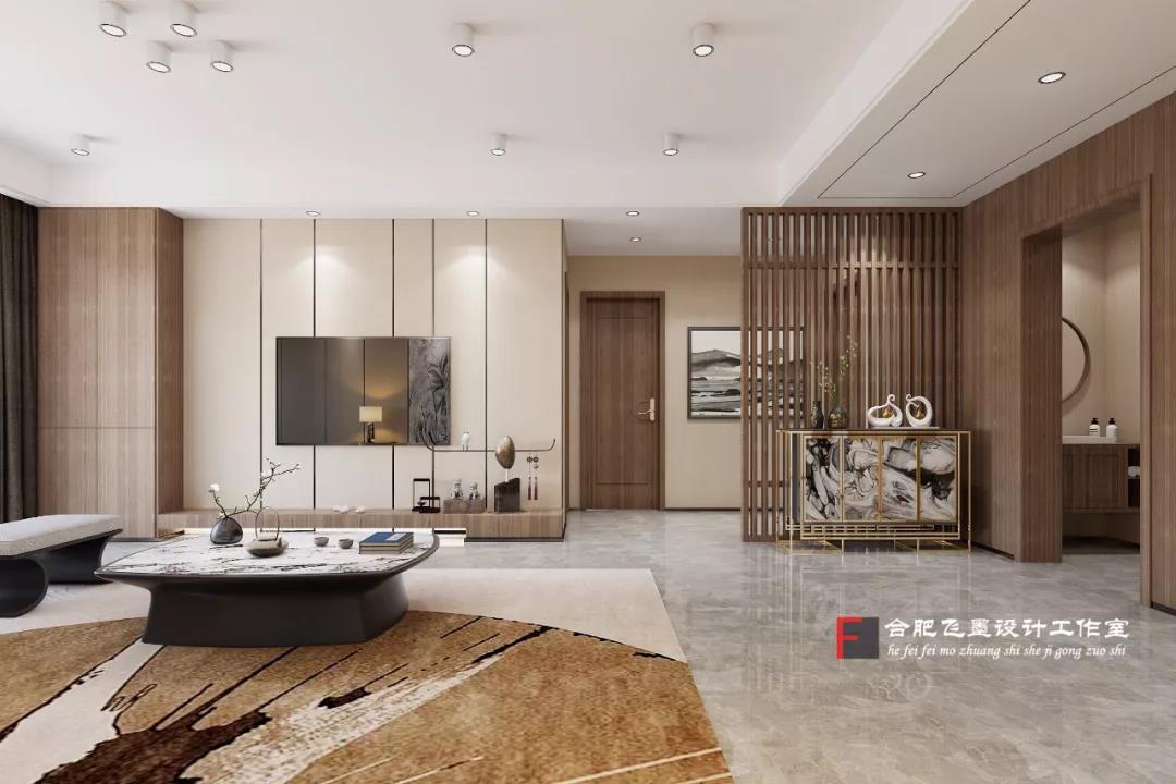 电视背景墙平面好看还是悬挂好看,入住后改电视背景墙