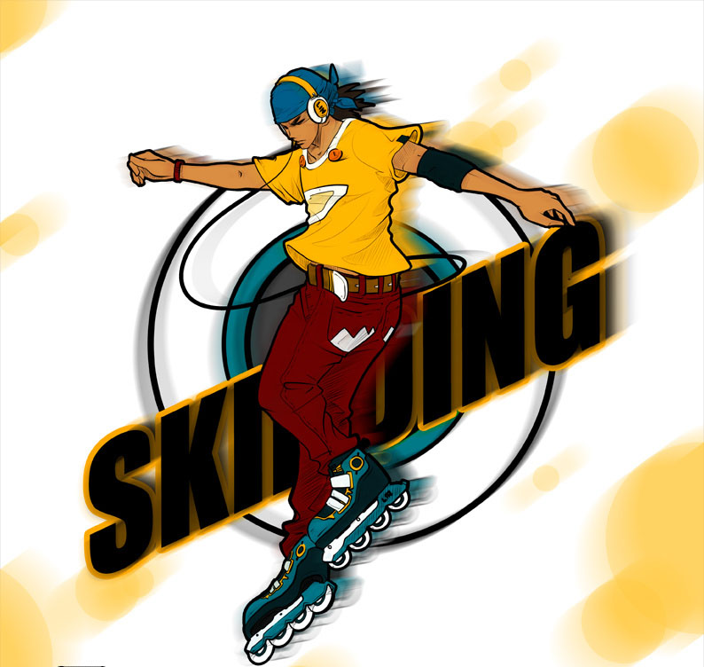 轮滑动作起源,轮滑起源教学视频