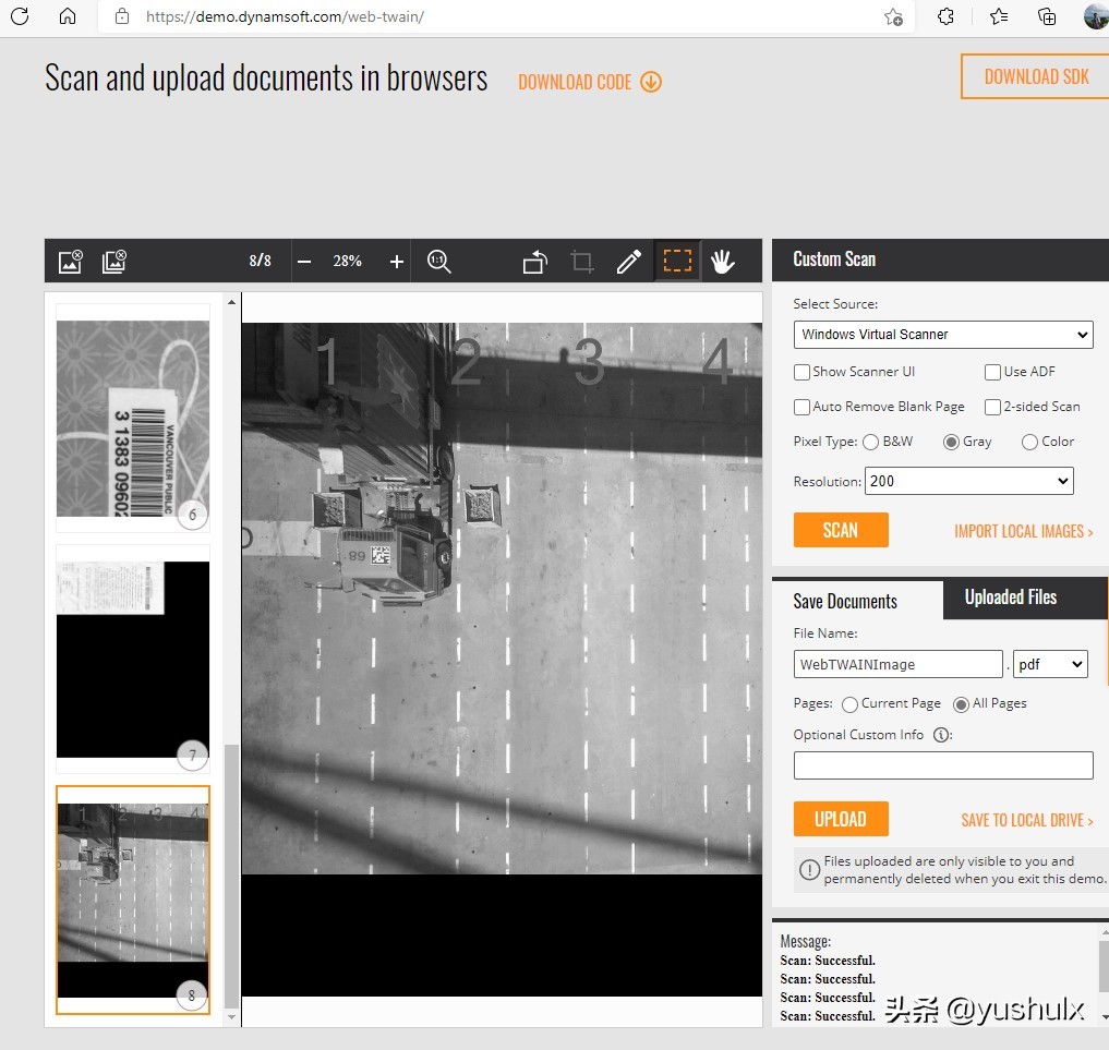 实现32/64位Windows虚拟扫描仪自定义图片加载