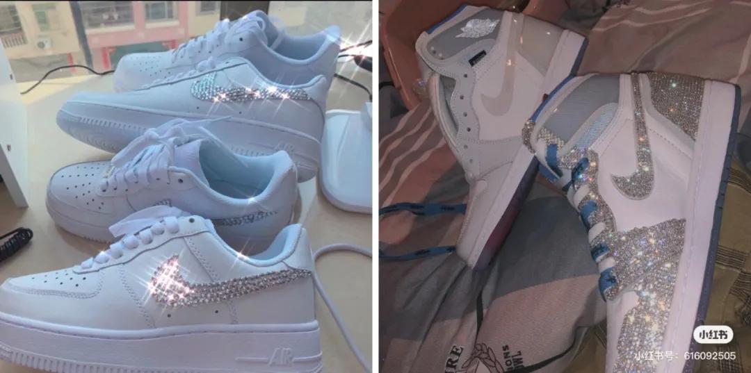 高级透亮的水钻又绚丽又美观,洋气珍珠水钻