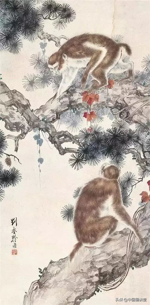 国画猴子有多少画法,国画猴子教学