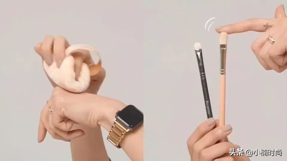 眼皮松眼影的晕染方法,眼影画法韩国