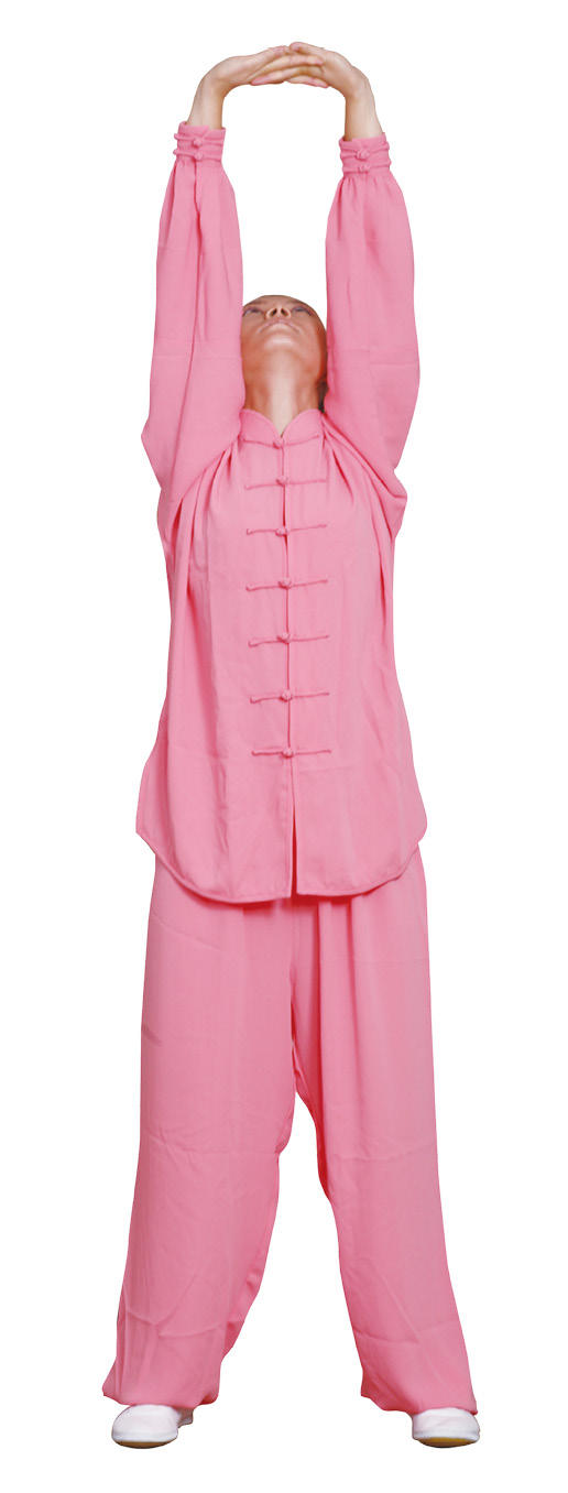 站式八段锦口诀,站式八段锦的正确做法