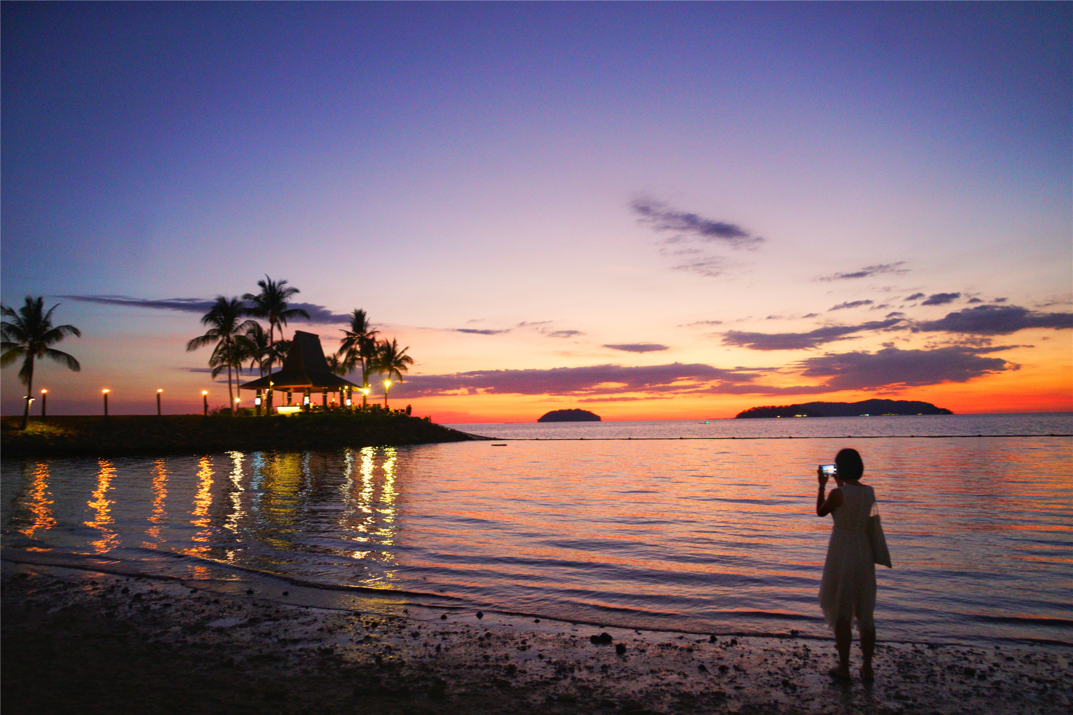 风下之乡小说,沙巴落日最美的时候