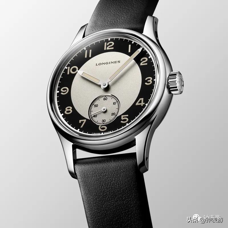 浪琴康卡斯双时区红针计时码表,浪琴的复古计时码表