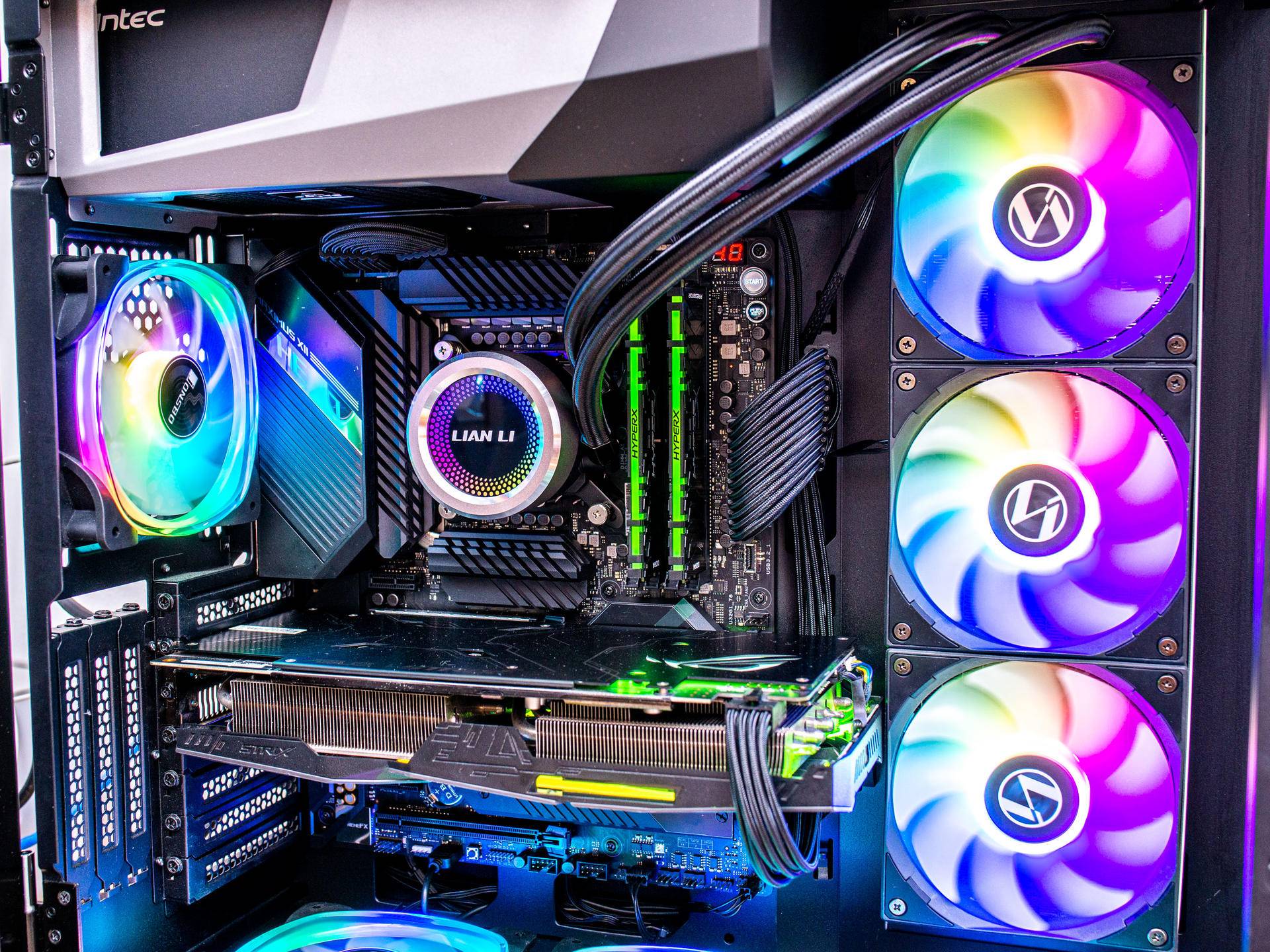 联力极圈二代lcd360水冷,联力极圈360水冷测评