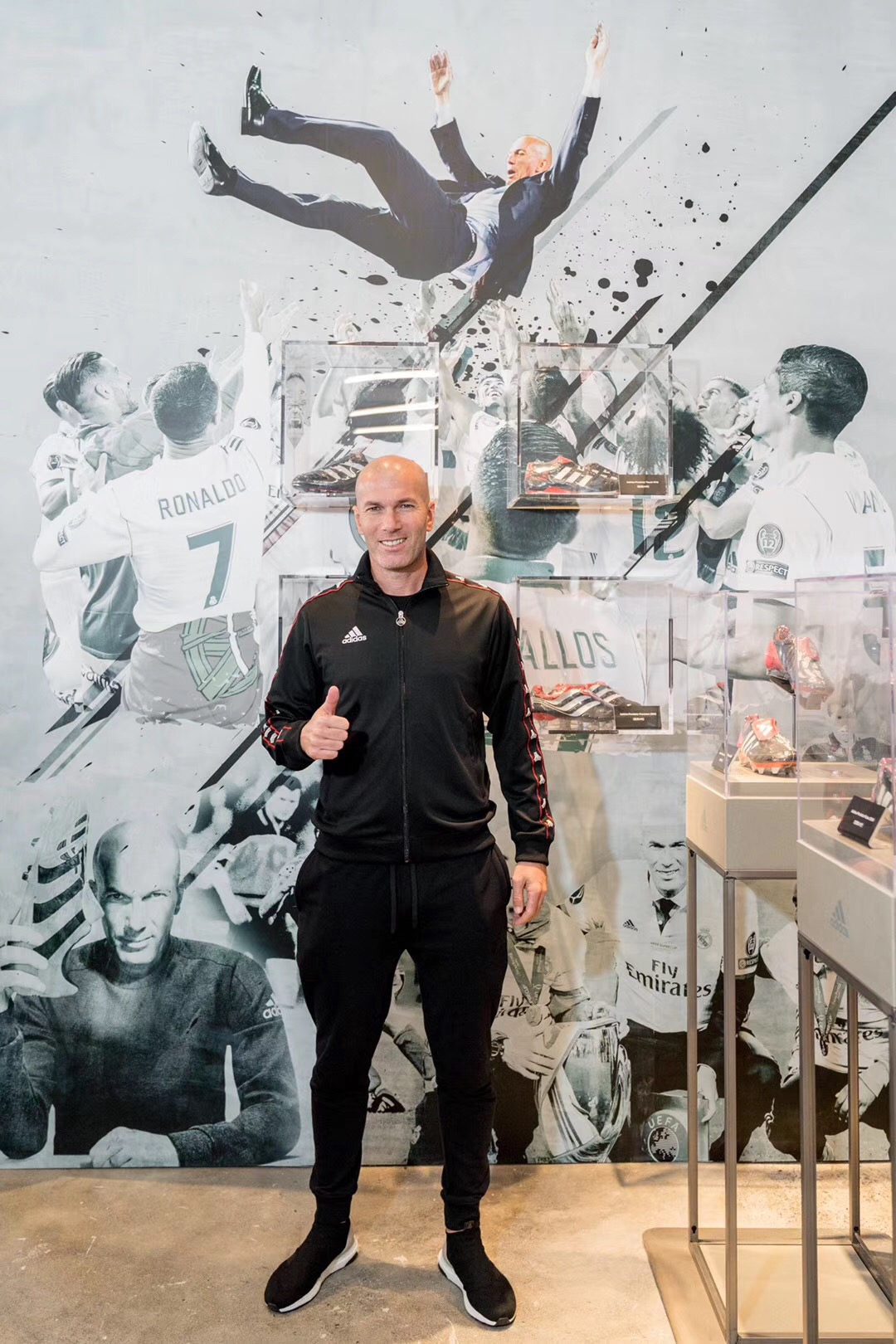 齐达内来杭州,齐达内现身