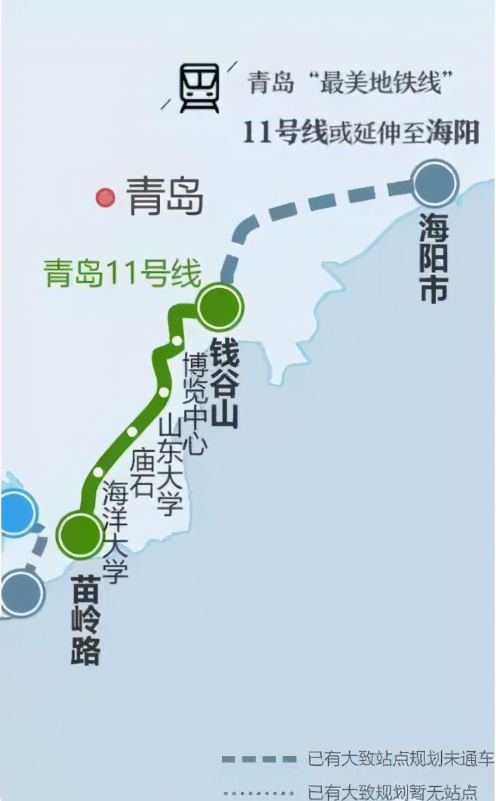 青岛地铁11号线通往烟台加速进行时