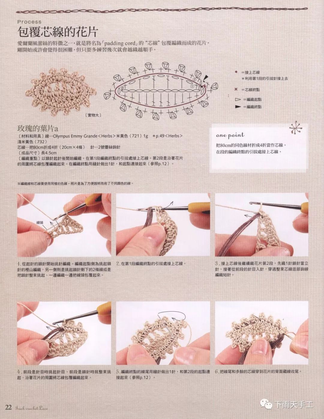 爱尔兰风拼花包包，漂亮的钩针手提包，详细花样图