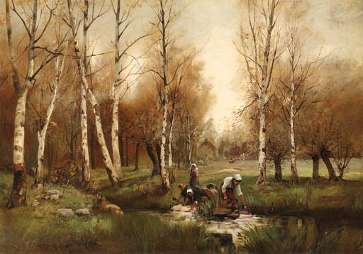 德国油画作品大图,德国艺术油画欣赏