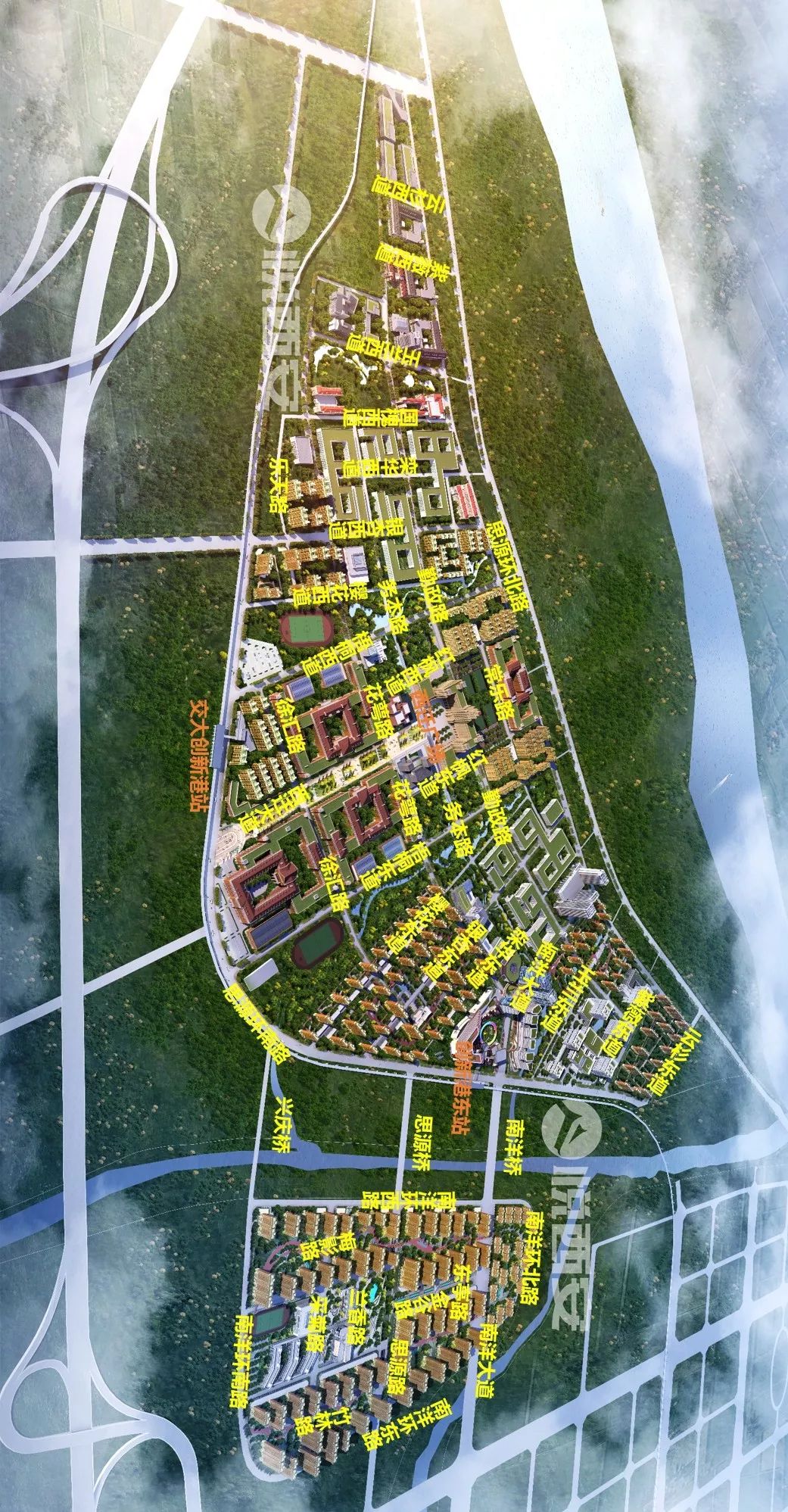 西安西咸新区交大创新港,西安交大创新港三期规划