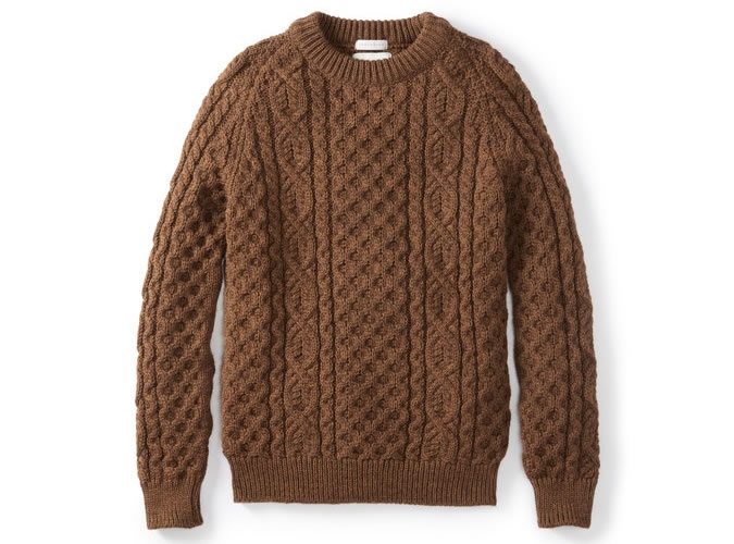 买最好的电缆针织套头衫，忘记合作伙伴你需要的就是其中之一